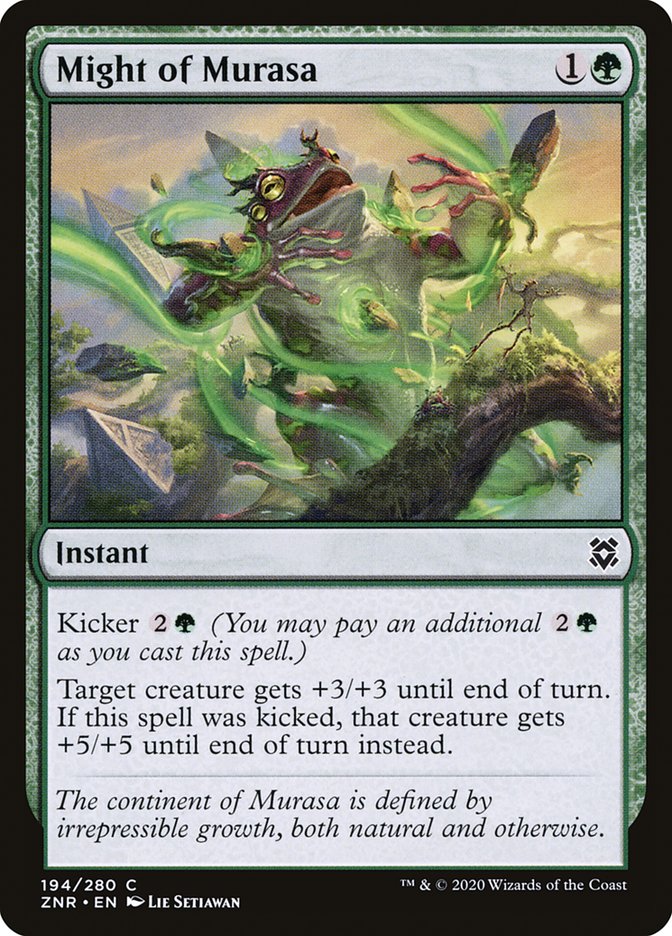 Might of Murasa [Zendikar Rising] | I Want That Stuff Brandon