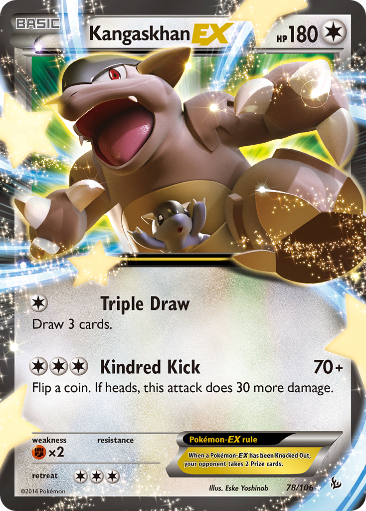 Kangaskhan EX (78/106) [XY: Flashfire] | I Want That Stuff Brandon