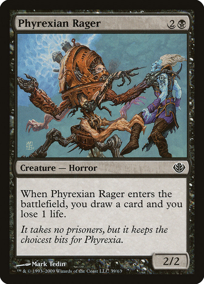 Phyrexian Rager [Duel Decks: Garruk vs. Liliana] | I Want That Stuff Brandon