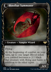 Voldaren Bloodcaster // Bloodbat Summoner (Showcase Fang Frame) [Innistrad: Crimson Vow] | I Want That Stuff Brandon