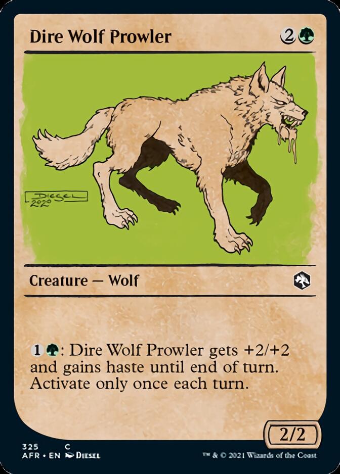 Dire Wolf Prowler (Showcase) [Dungeons & Dragons: Adventures in the Forgotten Realms] | I Want That Stuff Brandon