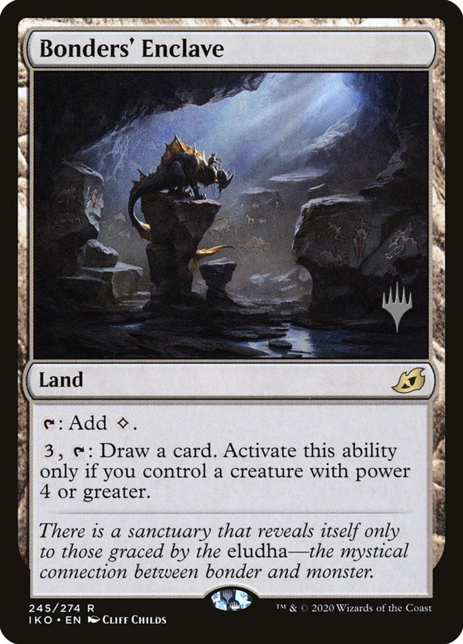 Bonders' Enclave (Promo Pack) [Ikoria: Lair of Behemoths Promos] | I Want That Stuff Brandon