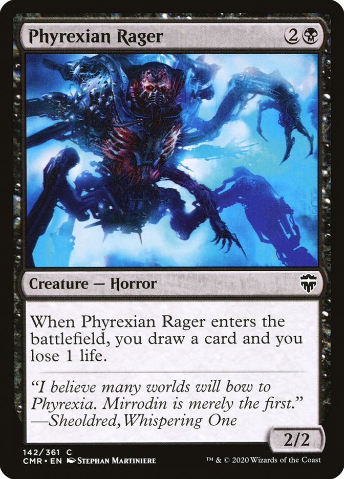 Phyrexian Rager [Commander Legends] | I Want That Stuff Brandon
