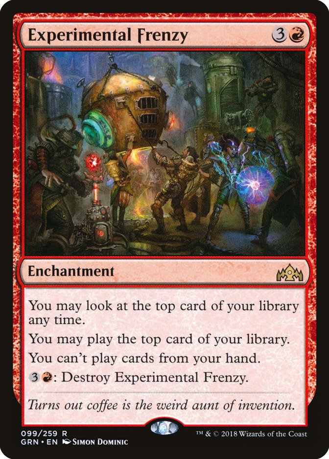 Experimental Frenzy [Guilds of Ravnica] | I Want That Stuff Brandon