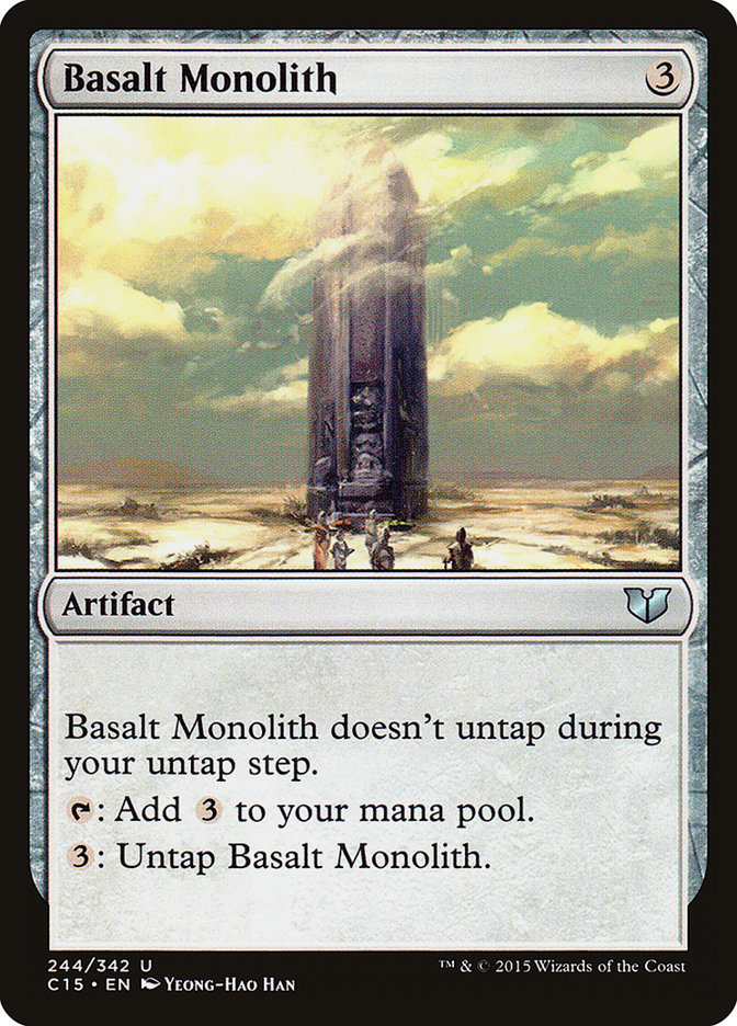 Basalt Monolith [Commander 2015] | I Want That Stuff Brandon