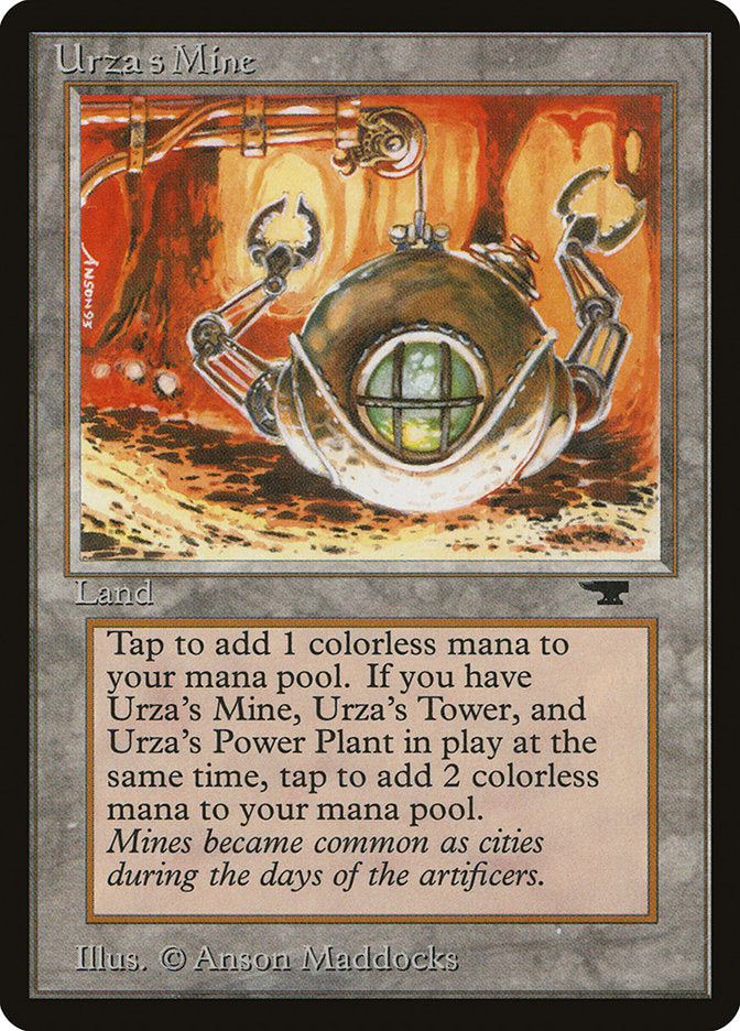 Urza's Mine (Orange Background) [Antiquities] | I Want That Stuff Brandon