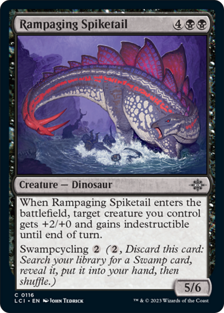 Rampaging Spiketail [The Lost Caverns of Ixalan] | I Want That Stuff Brandon