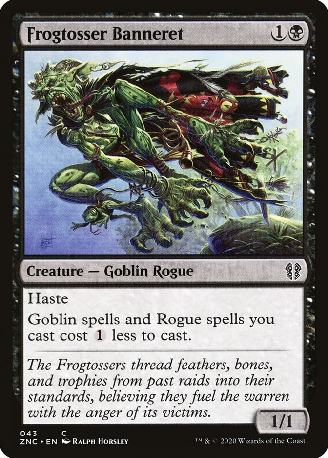 Frogtosser Banneret [Zendikar Rising Commander] | I Want That Stuff Brandon