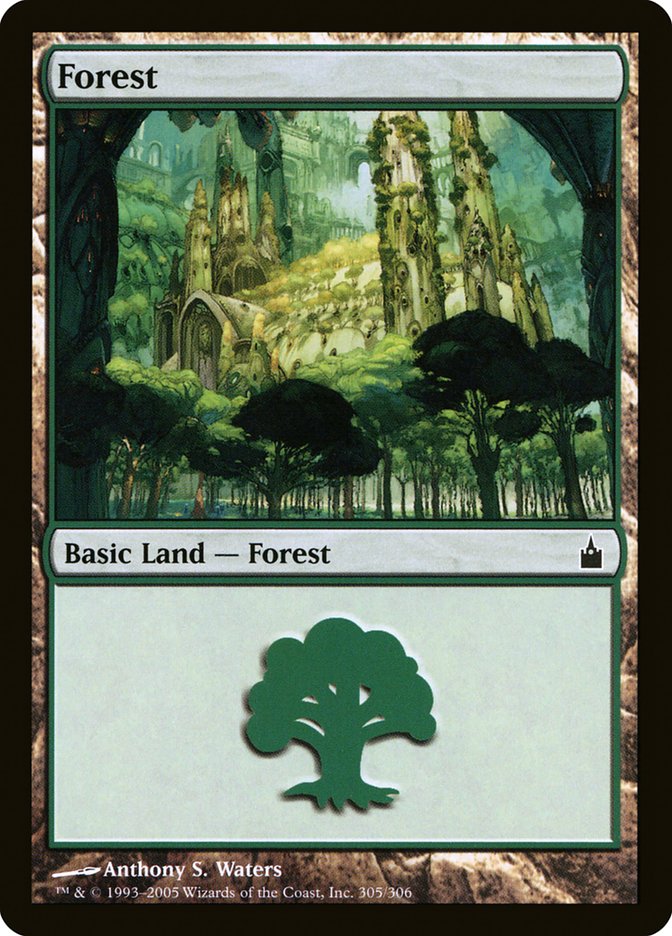 Forest (305) [Ravnica: City of Guilds] | I Want That Stuff Brandon