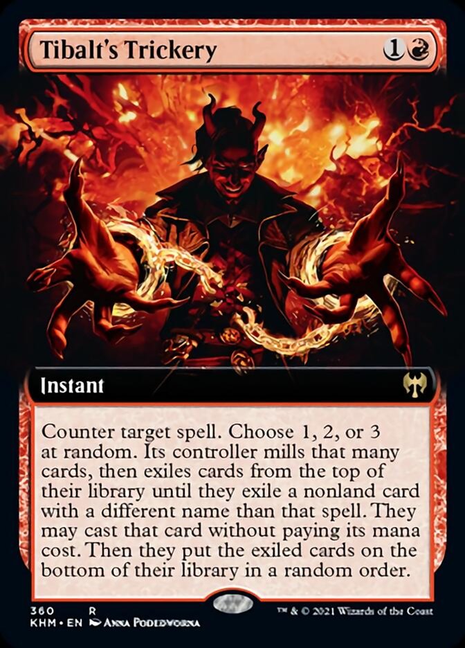 Tibalt's Trickery (Extended Art) [Kaldheim] | I Want That Stuff Brandon