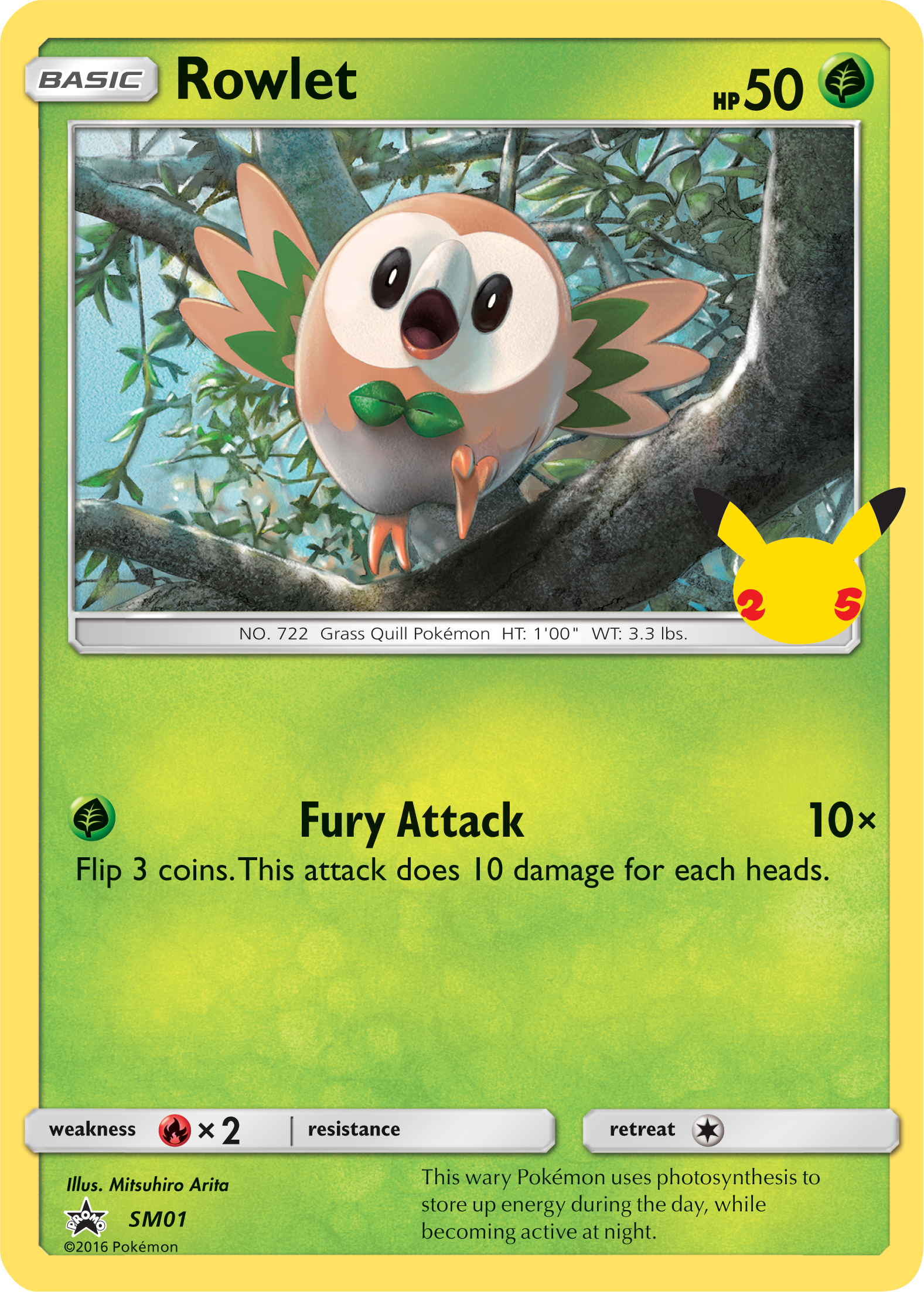 Rowlet (SM01) [First Partner Pack] | I Want That Stuff Brandon
