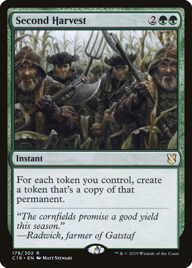 Second Harvest [Commander 2019] | I Want That Stuff Brandon