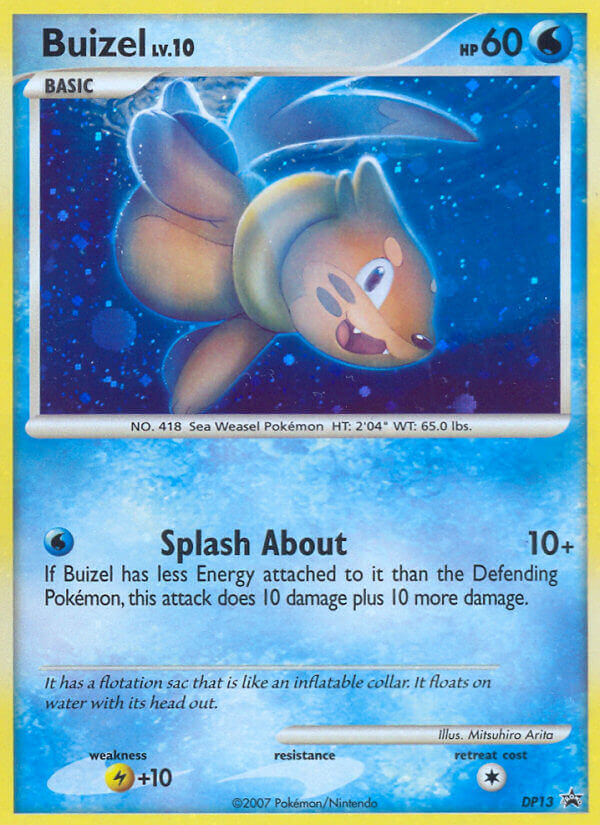 Buizel (DP13) [Diamond & Pearl: Black Star Promos] | I Want That Stuff Brandon