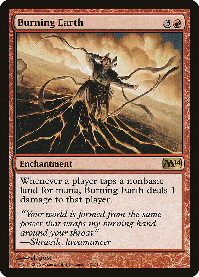 Burning Earth [Magic 2014] | I Want That Stuff Brandon