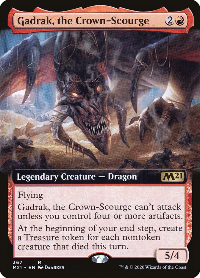 Gadrak, the Crown-Scourge (Extended Art) [Core Set 2021] | I Want That Stuff Brandon