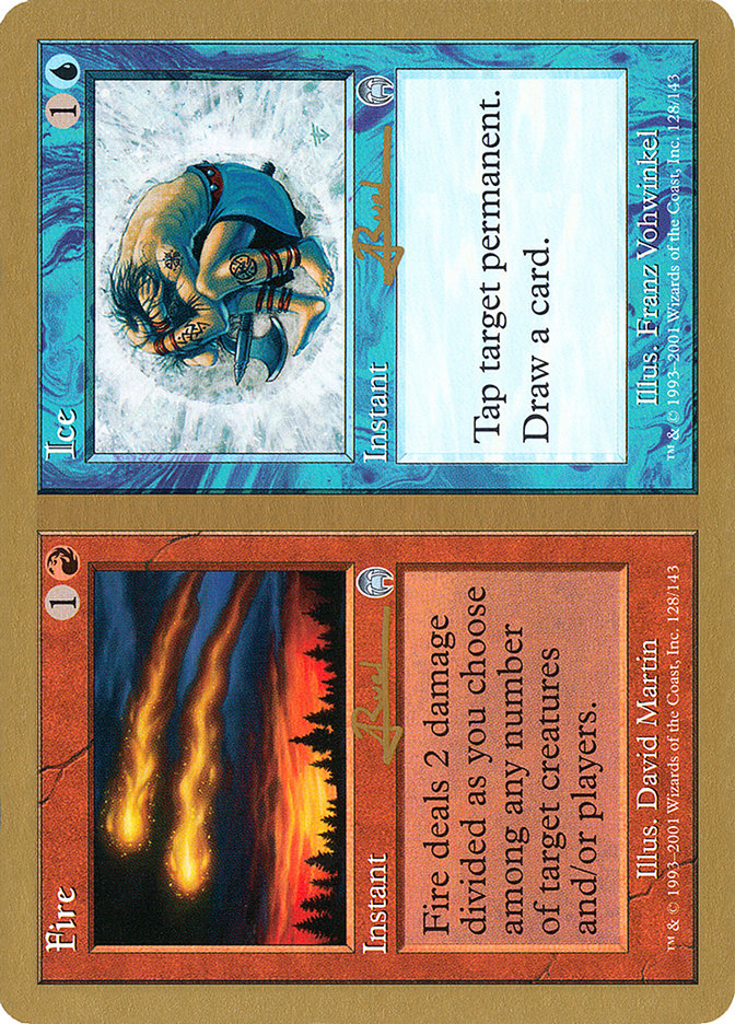 Fire // Ice (Antoine Ruel) [World Championship Decks 2001] | I Want That Stuff Brandon