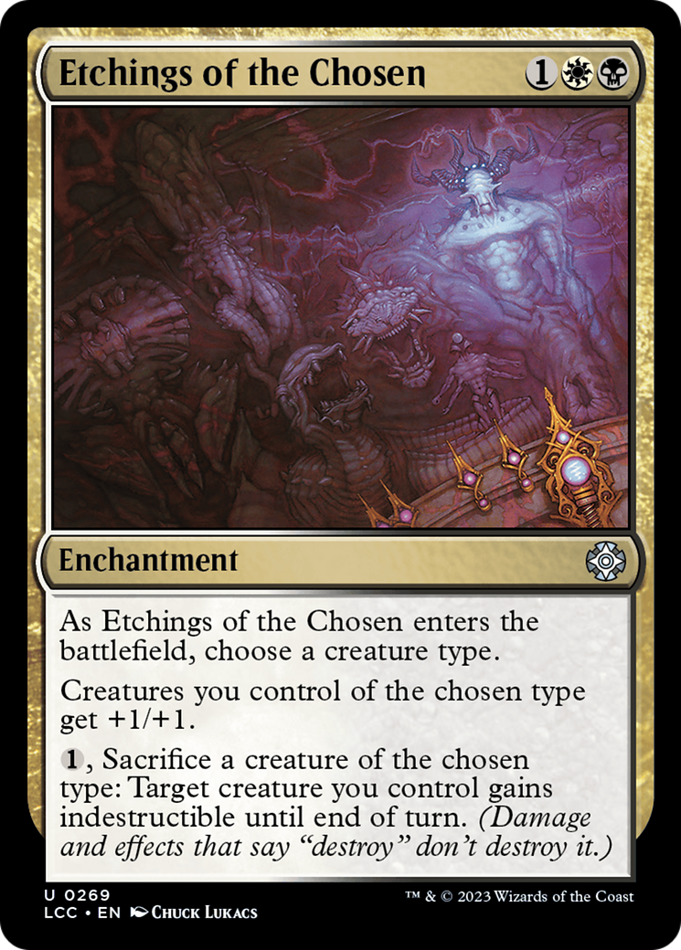 Etchings of the Chosen [The Lost Caverns of Ixalan Commander] | I Want That Stuff Brandon