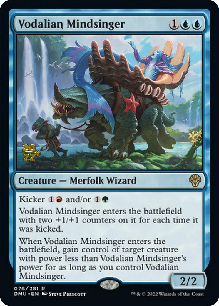 Vodalian Mindsinger [Dominaria United Prerelease Promos] | I Want That Stuff Brandon