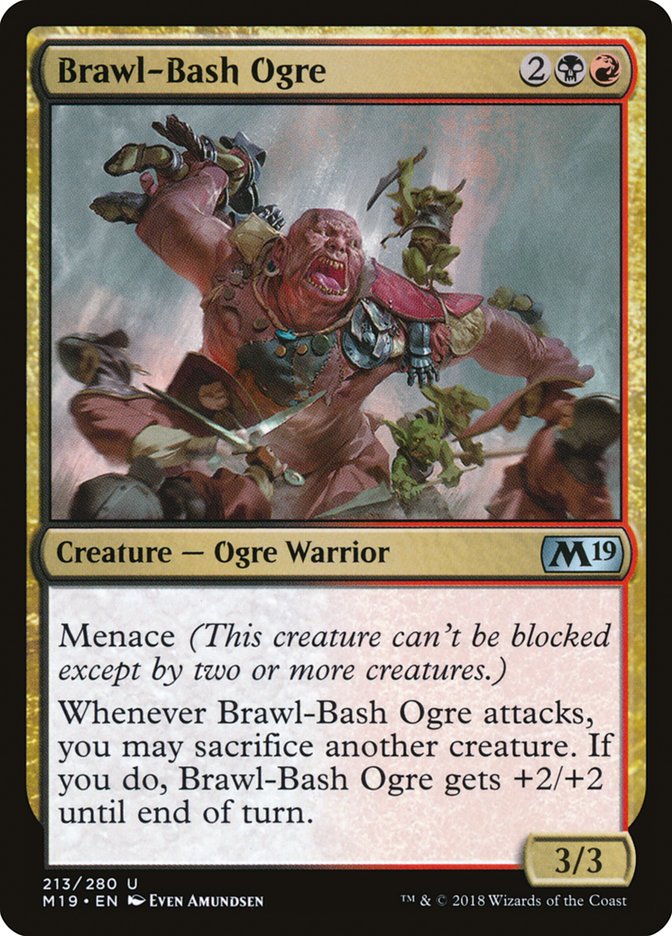 Brawl-Bash Ogre [Core Set 2019] | I Want That Stuff Brandon