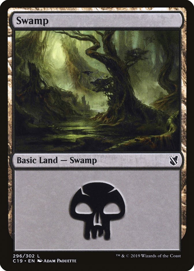 Swamp (296) [Commander 2019] | I Want That Stuff Brandon