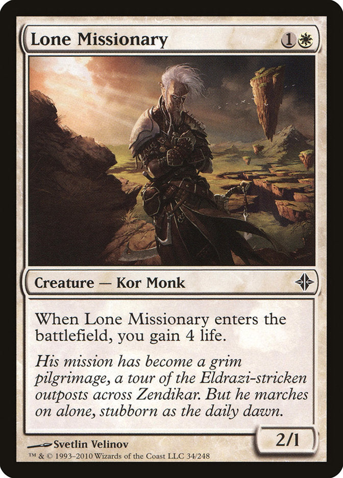 Lone Missionary [Rise of the Eldrazi] | I Want That Stuff Brandon