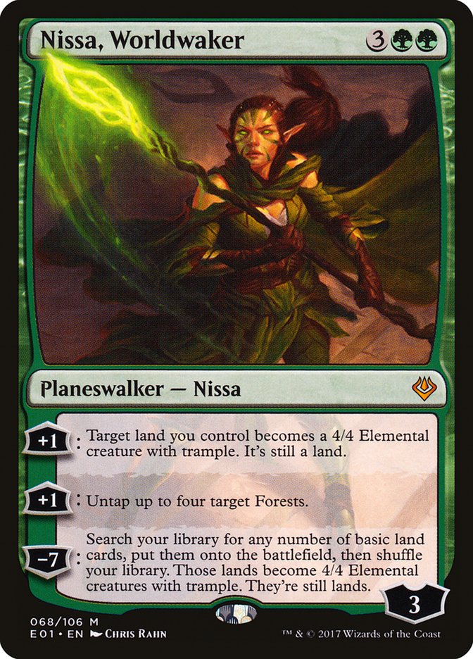 Nissa, Worldwaker [Archenemy: Nicol Bolas] | I Want That Stuff Brandon