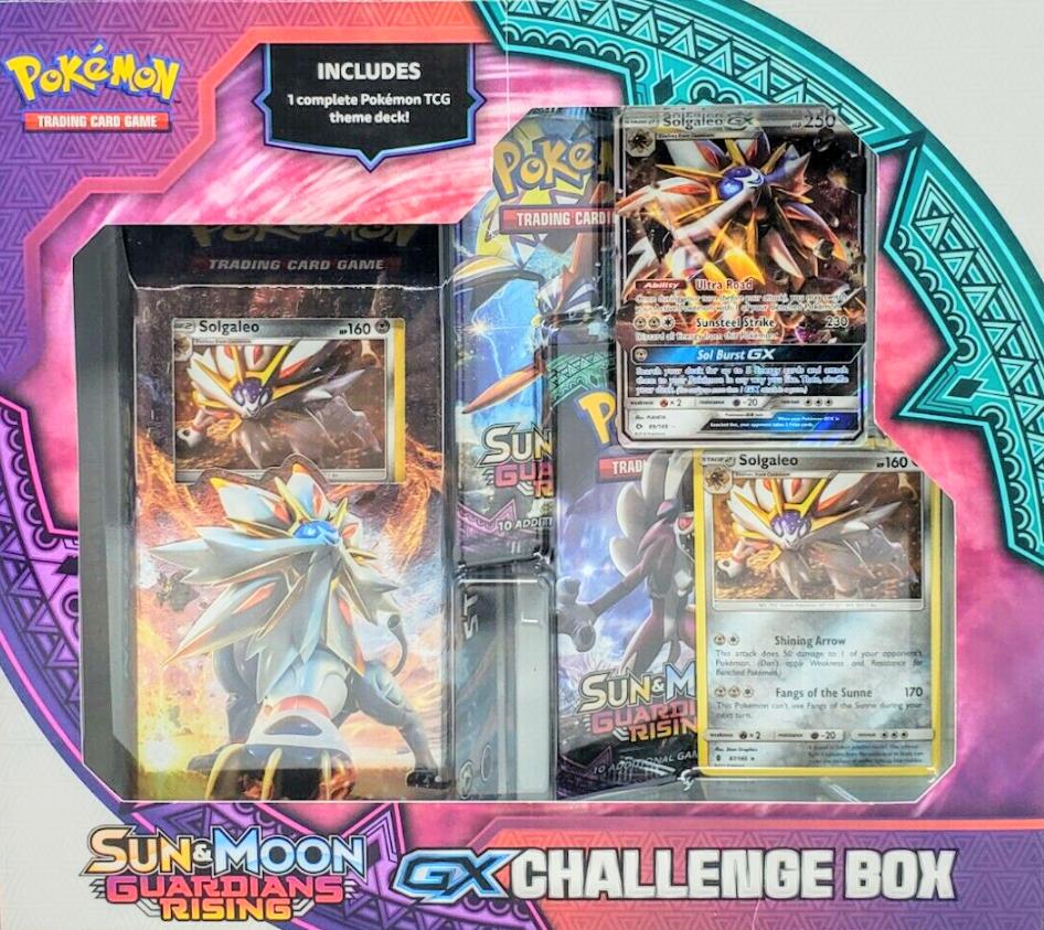 Sun & Moon: Guardians Rising - GX Challenge Box (Solgaleo) | I Want That Stuff Brandon