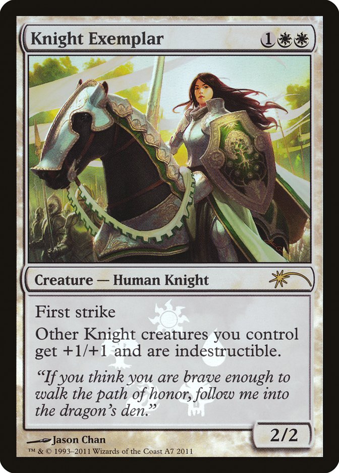 Knight Exemplar [Resale Promos] | I Want That Stuff Brandon