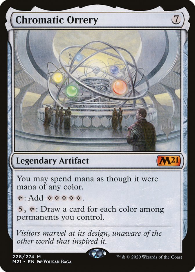 Chromatic Orrery (Promo Pack) [Core Set 2021 Promos] | I Want That Stuff Brandon