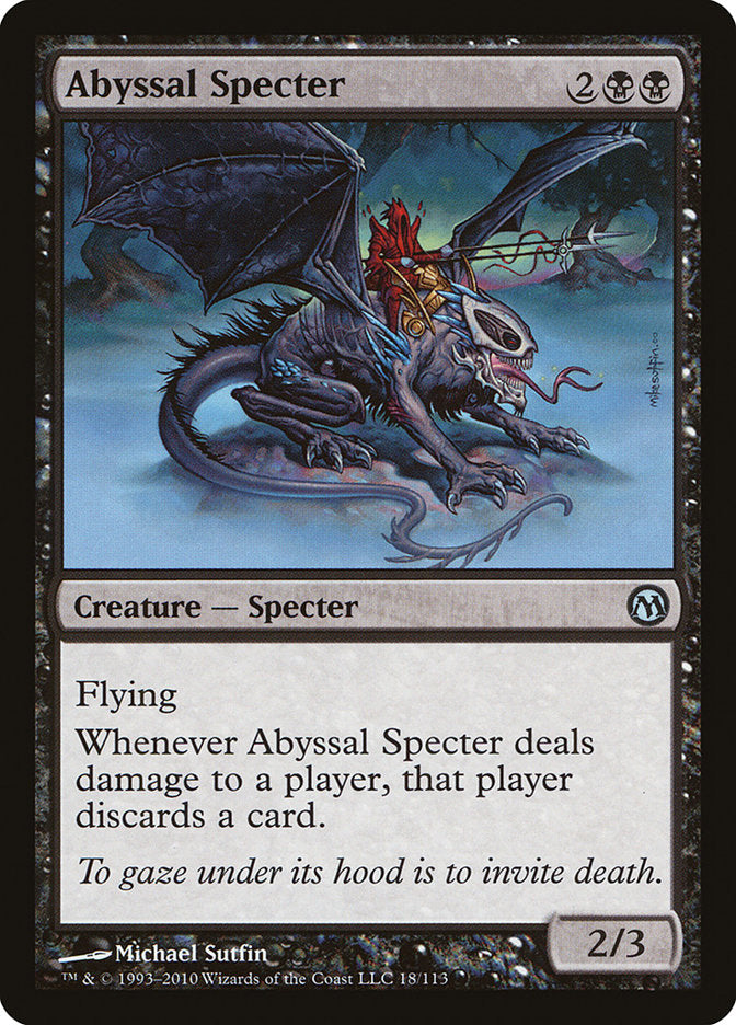 Abyssal Specter [Duels of the Planeswalkers] | I Want That Stuff Brandon