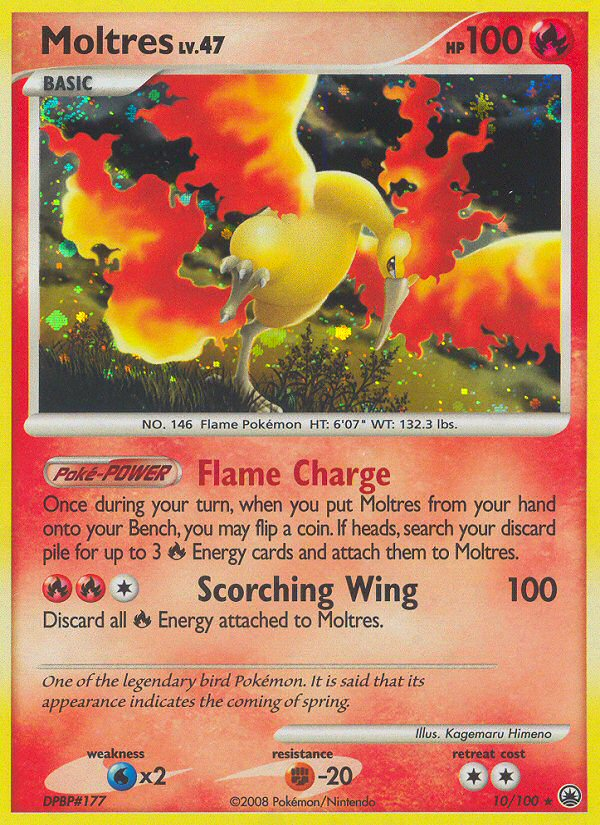 Moltres (10/100) [Diamond & Pearl: Majestic Dawn] | I Want That Stuff Brandon