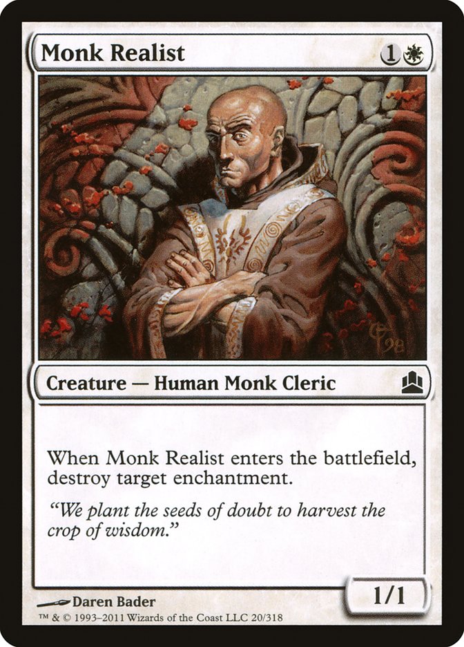 Monk Realist [Commander 2011] | I Want That Stuff Brandon