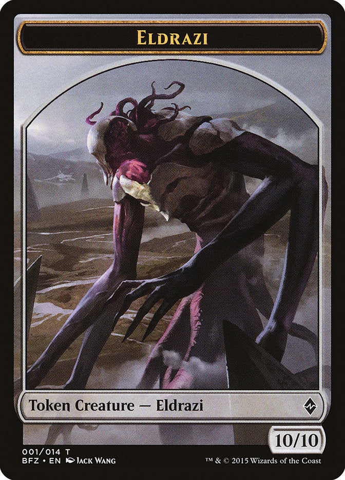 Eldrazi Token [Battle for Zendikar Tokens] | I Want That Stuff Brandon