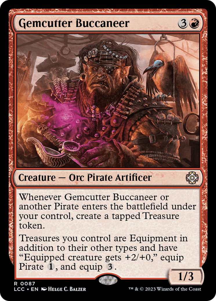 Gemcutter Buccaneer [The Lost Caverns of Ixalan Commander] | I Want That Stuff Brandon