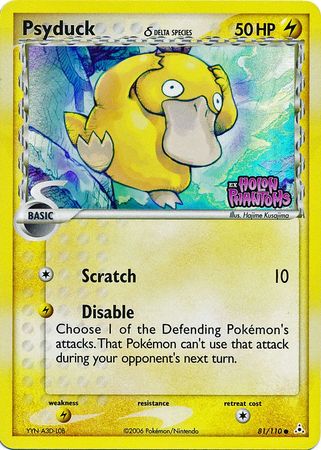 Psyduck (81/110) (Delta Species) (Stamped) [EX: Holon Phantoms] | I Want That Stuff Brandon