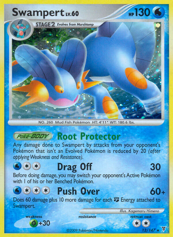 Swampert (12/147) (Theme Deck Exclusive) [Platinum: Supreme Victors] | I Want That Stuff Brandon