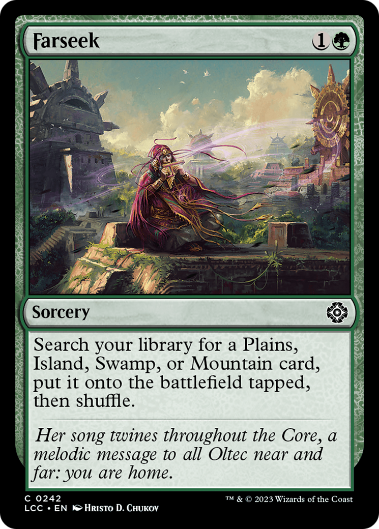 Farseek [The Lost Caverns of Ixalan Commander] | I Want That Stuff Brandon