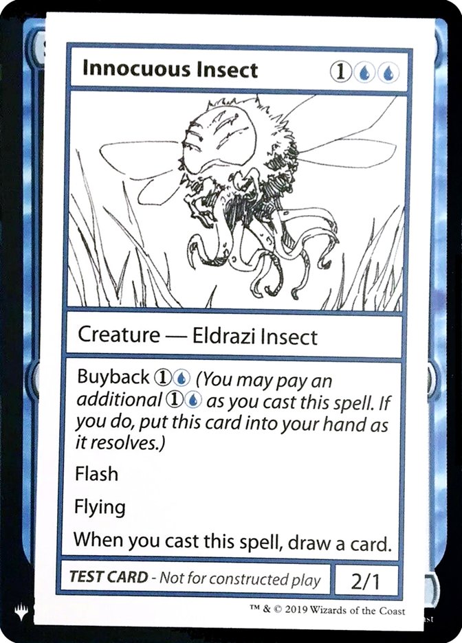 Innocuous Insect [Mystery Booster Playtest Cards] | I Want That Stuff Brandon