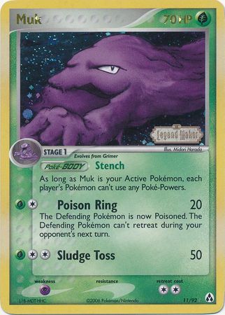 Muk (11/92) (Stamped) [EX: Legend Maker] | I Want That Stuff Brandon