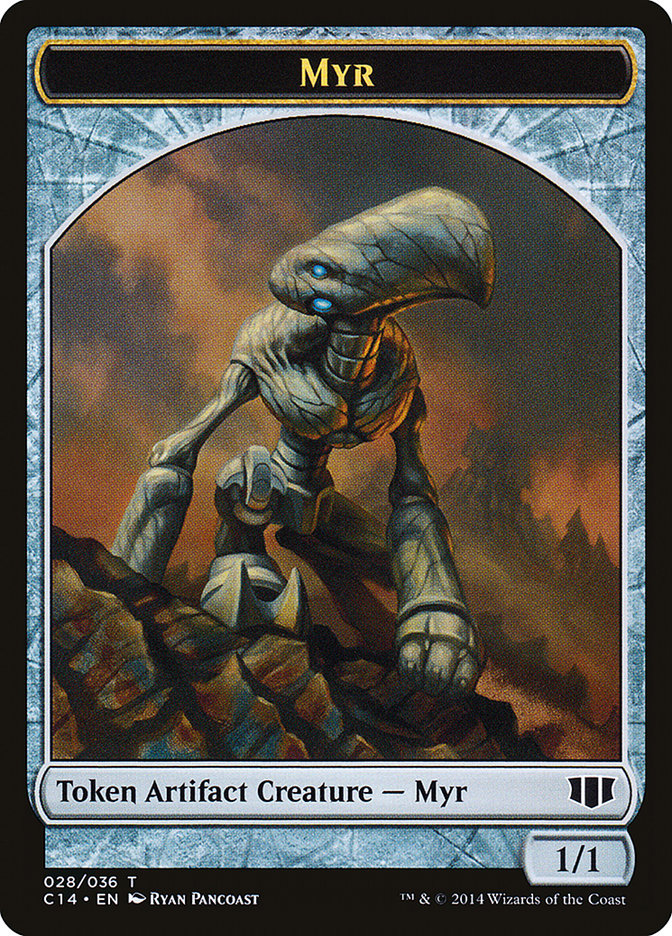 Myr // Pentavite Double-Sided Token [Commander 2014 Tokens] | I Want That Stuff Brandon