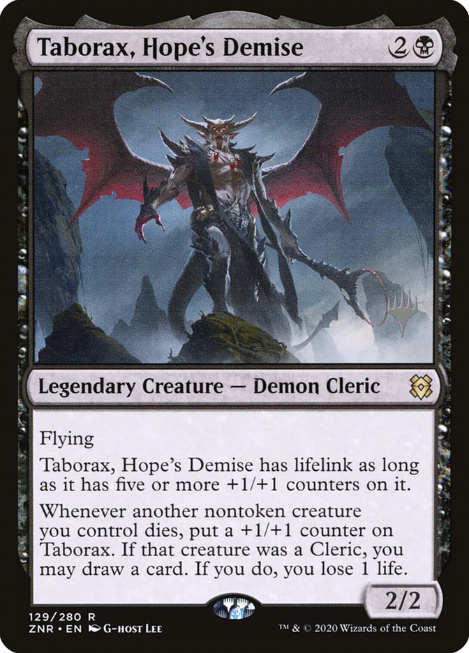 Taborax, Hope's Demise (Promo Pack) [Zendikar Rising Promos] | I Want That Stuff Brandon