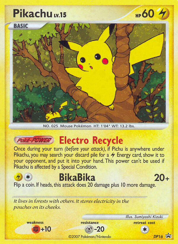 Pikachu (DP16) [Diamond & Pearl: Black Star Promos] | I Want That Stuff Brandon