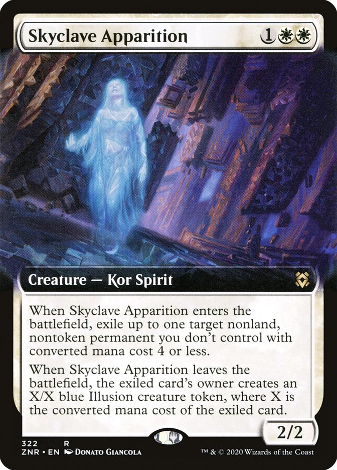 Skyclave Apparition (Extended Art) [Zendikar Rising] | I Want That Stuff Brandon