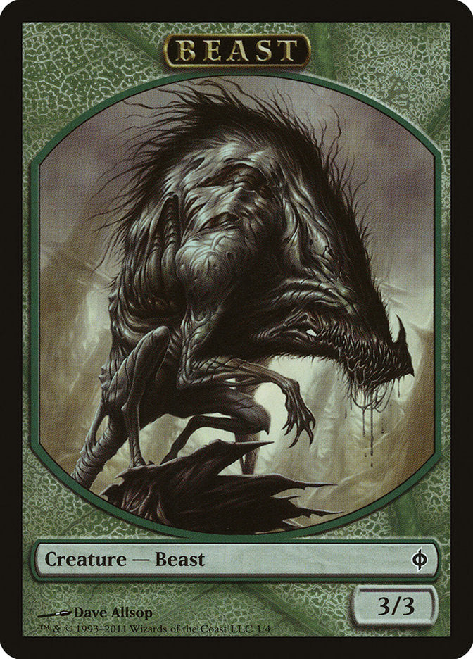 Beast Token [New Phyrexia Tokens] | I Want That Stuff Brandon