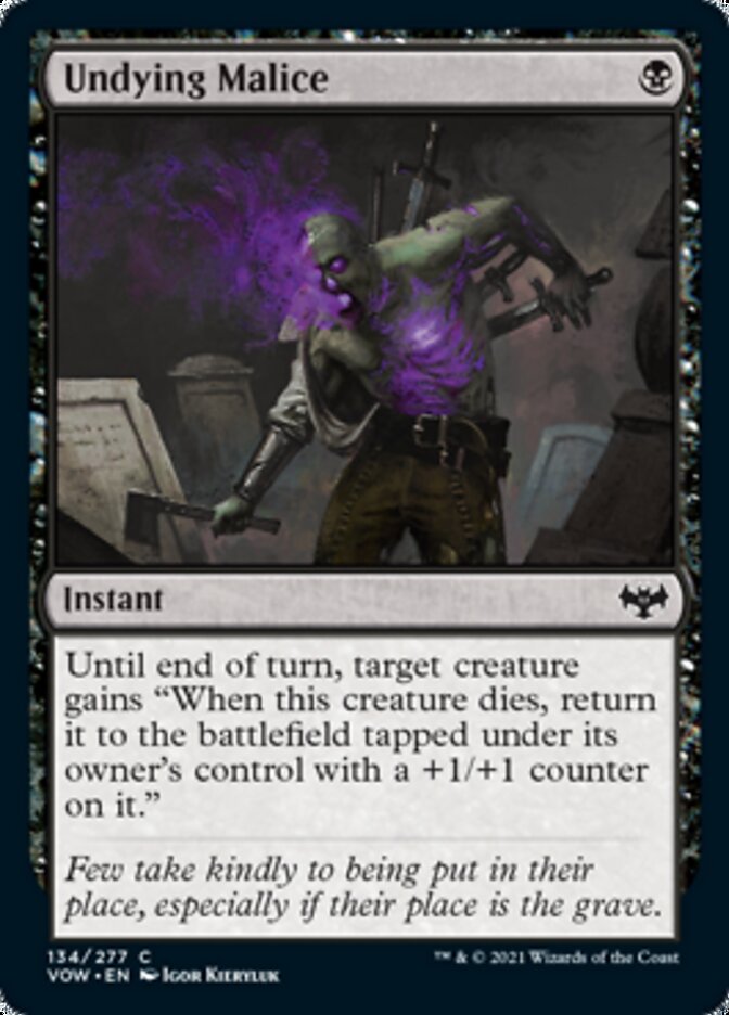 Undying Malice [Innistrad: Crimson Vow] | I Want That Stuff Brandon