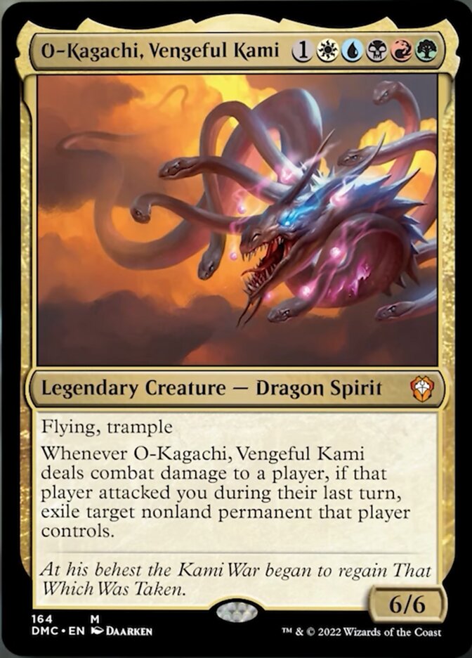 O-Kagachi, Vengeful Kami [Dominaria United Commander] | I Want That Stuff Brandon