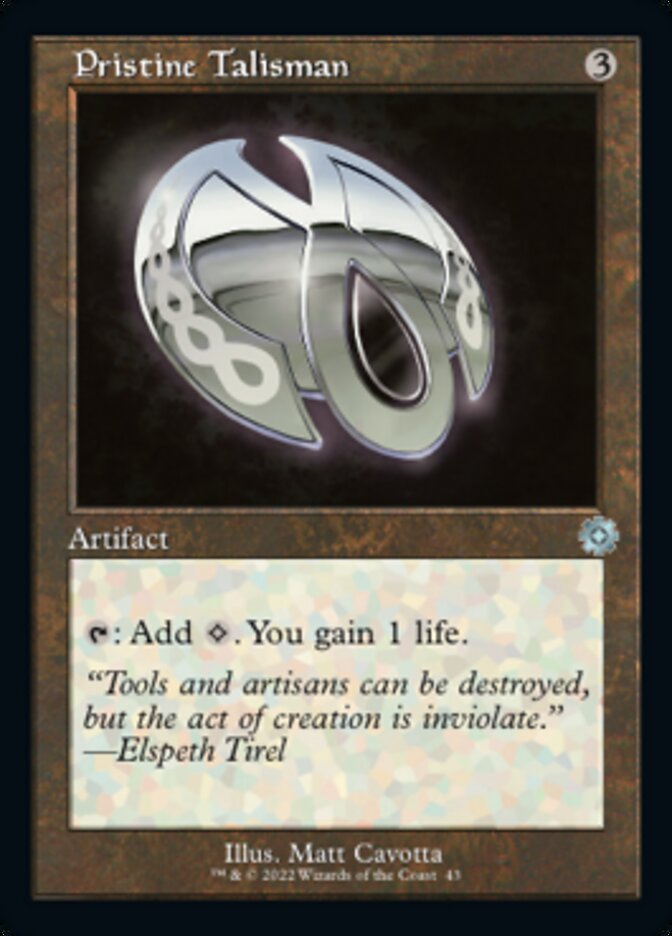 Pristine Talisman (Retro) [The Brothers' War Retro Artifacts] | I Want That Stuff Brandon