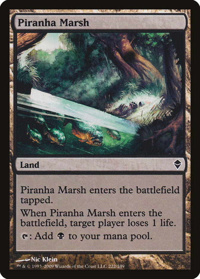 Piranha Marsh [Zendikar] | I Want That Stuff Brandon