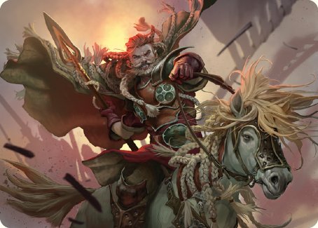 Eomer of the Riddermark Art Card [The Lord of the Rings: Tales of Middle-earth Art Series] | I Want That Stuff Brandon