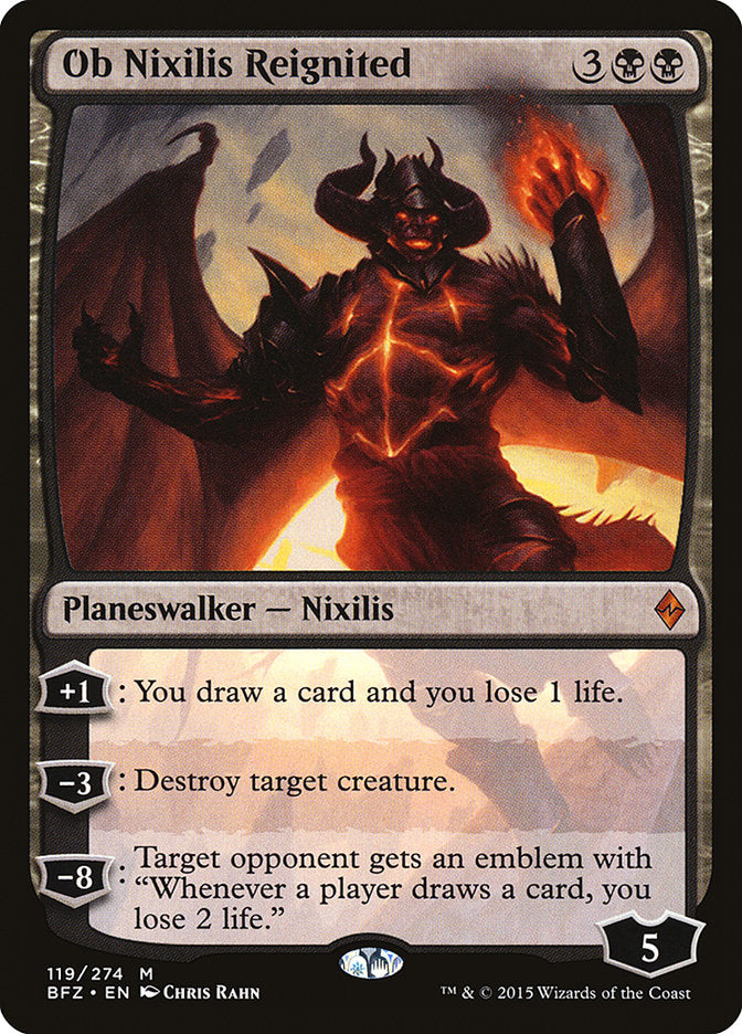 Ob Nixilis Reignited [Battle for Zendikar] | I Want That Stuff Brandon